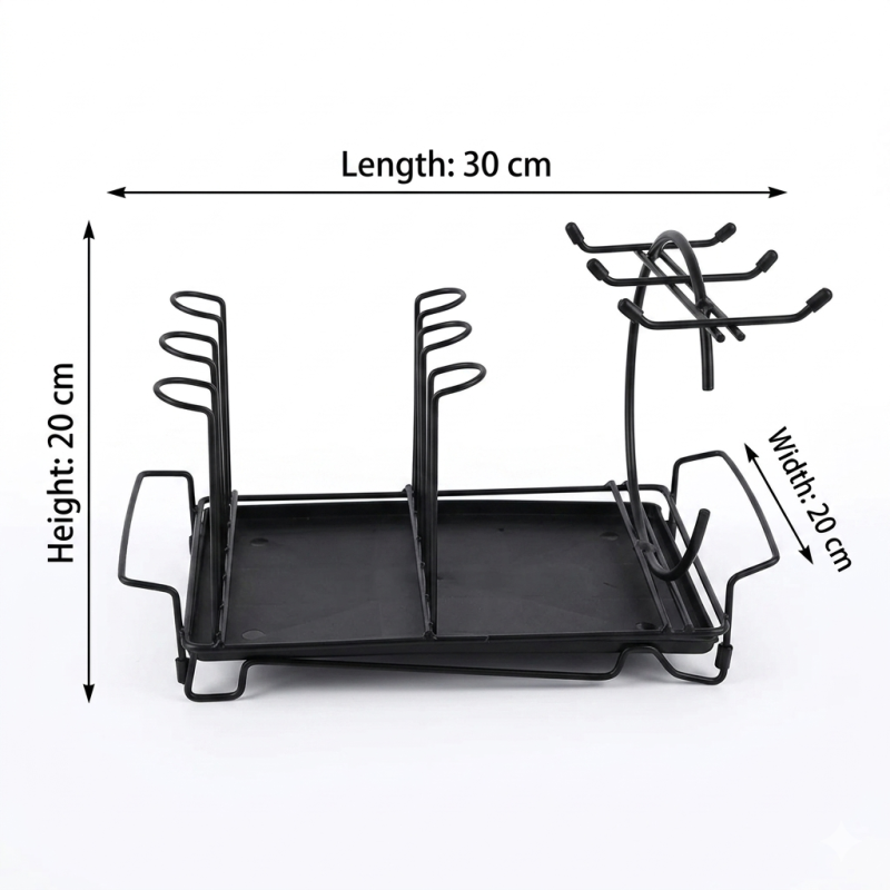 Glass & Cup Stand Kitchen Drying & Storage Rack
