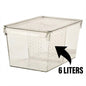Stackable Clear Storage Organizer With Lid