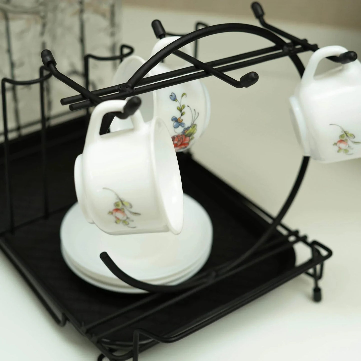 Glass & Cup Stand Kitchen Drying & Storage Rack