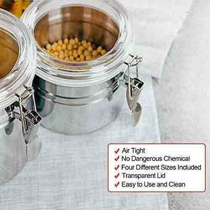 4 Pcs Airtight Set